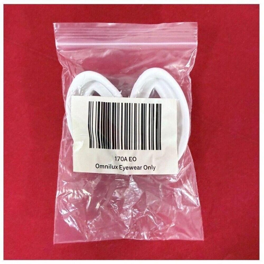Official Omnilux Replacement Eyewear Inserts (1 Pair) Brand New OEM Eye Shields